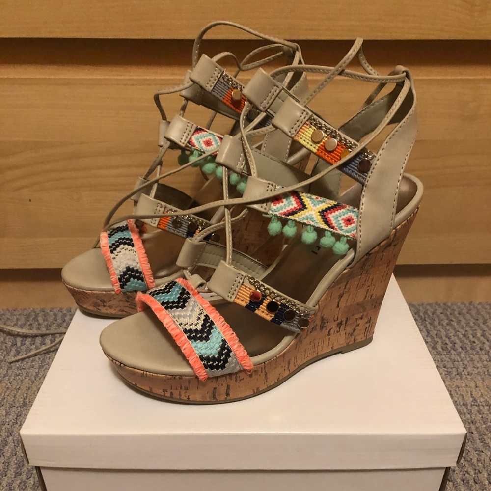 Madden Girl Decorative Wedges